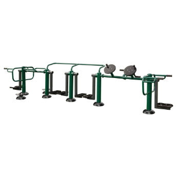 Outdoor Gym Equipment and Fitness Stations