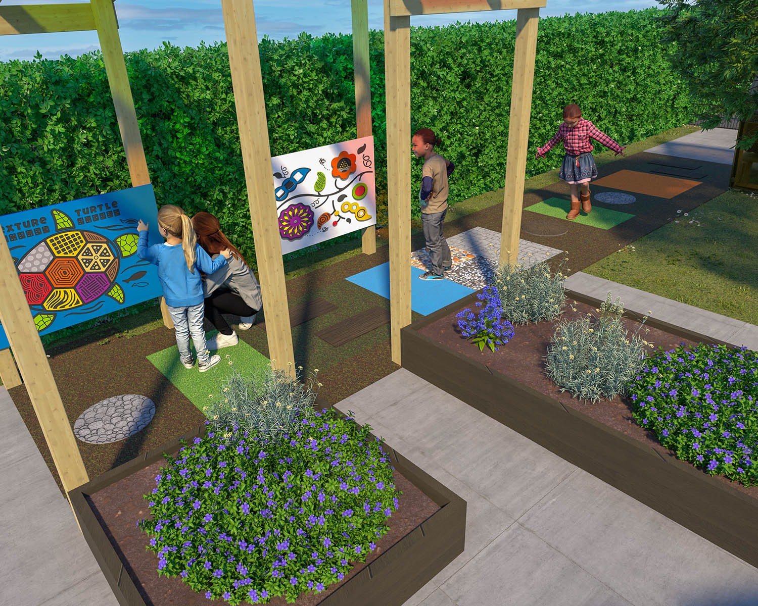 Sensory Gardens for Schools and SEN Settings