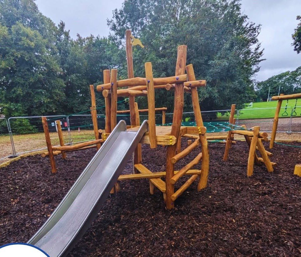 Play equipment and safety surfacing, Gad's Hill School, Kent